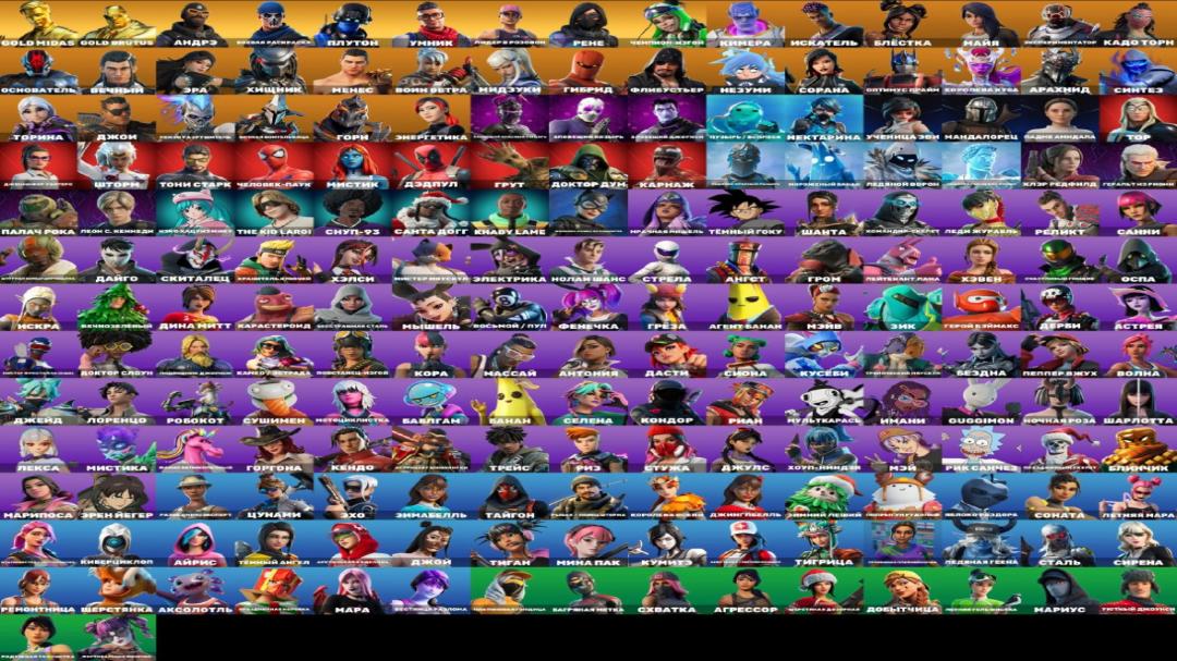 Diverse Collection of 200 Unique Skins for PC Battle Royale 🎭🖥