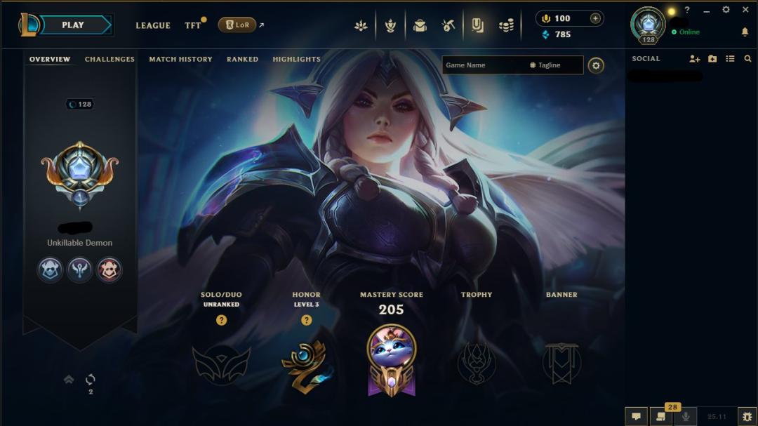 🎮 EU West LoL Account | Lvl 128, 69 Champions, 19 Skins | Unranked | In Stock: 1 | Price: 0 ⭐️
