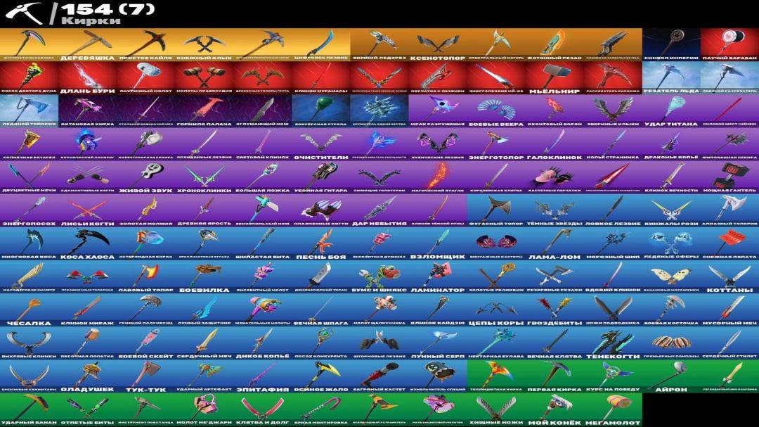 Impressive Collection of 139 Unique Skins for PC Battle Royale