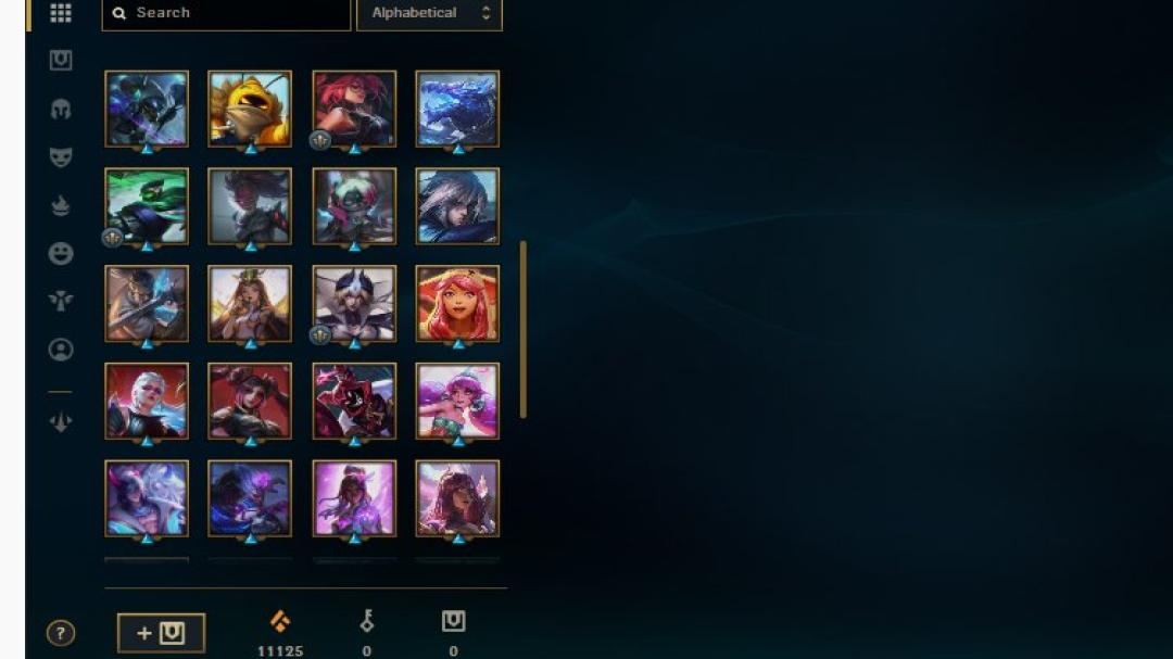 Diamond Account on EU West with 20 Champions and 18 Skins