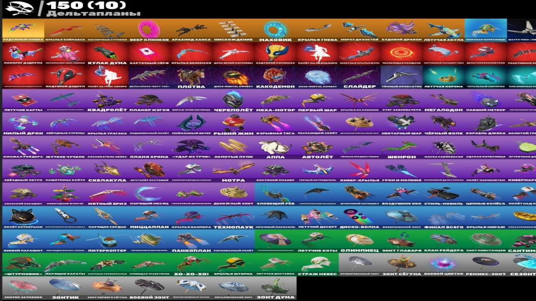 Diverse Collection of 285 Unique Skins for Battle Royale on PC