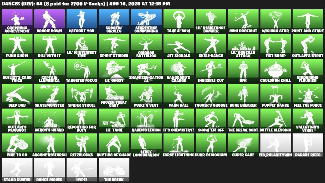 Diverse Fortnite Collection with 60 Unique Skins 🎭🖥