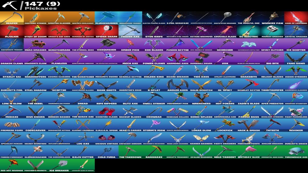 Diverse Collection of 132 Unique Skins for PC Battle Royale 🎭🖥