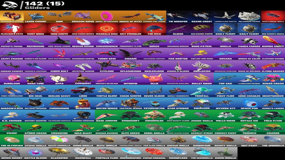 Extensive Collection of 151 Skins for PC Battle Royale