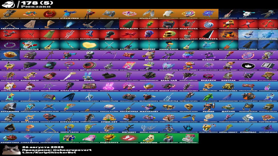 Diverse Fortnite Collection with 132 Unique Skins 🎭🖥