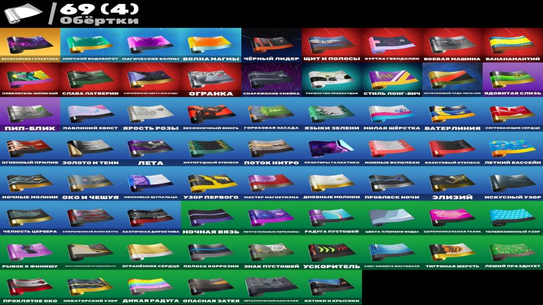 Diverse Fortnite Collection with 58 Unique Skins 🎭🖥