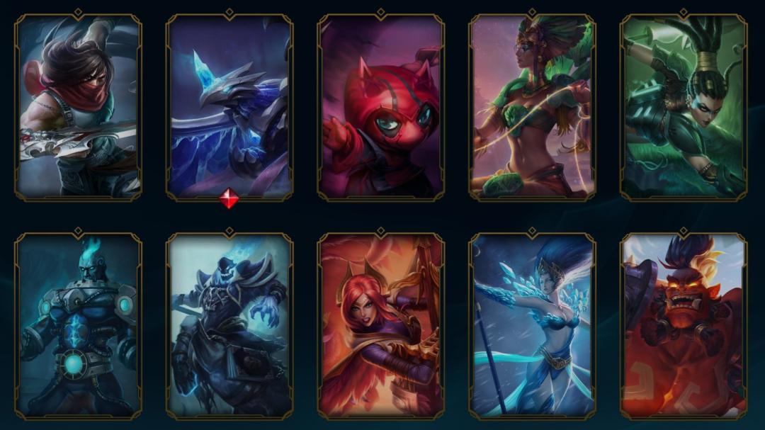 Diverse Collection with 90 Champions and 83 Skins, Level 30