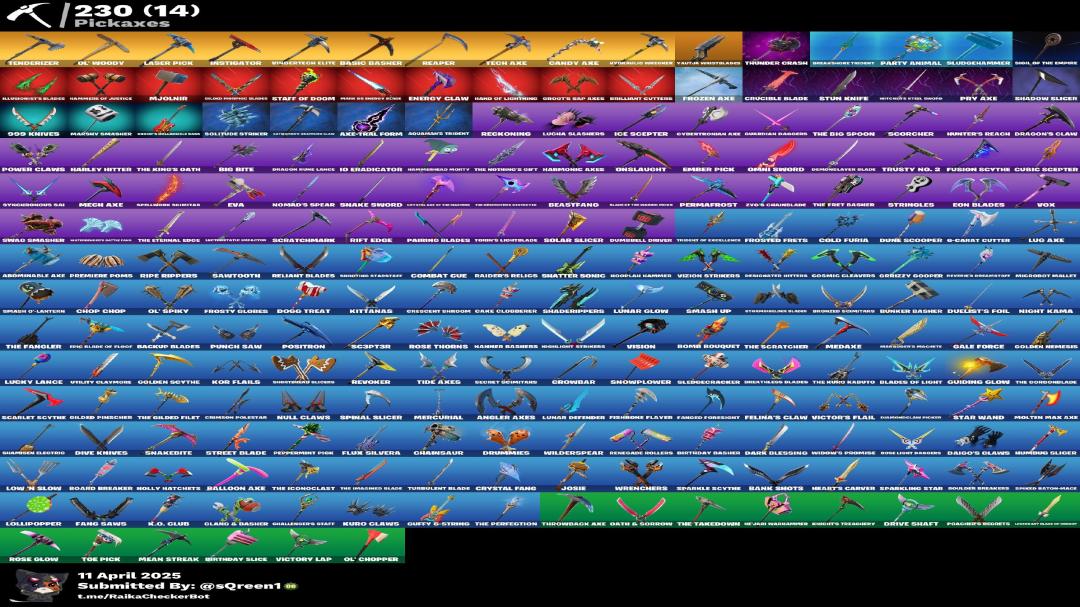Diverse Fortnite Collection with 239 Unique Skins 🎭🖥