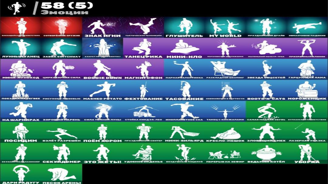 Diverse Fortnite Collection with 71 Unique Skins 🎭🖥