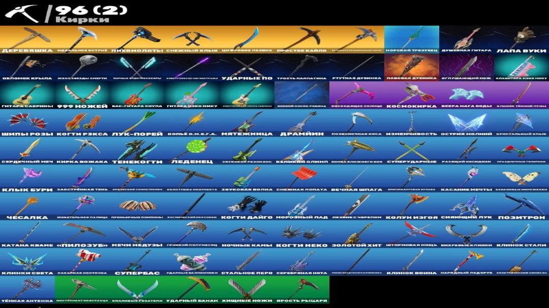 Diverse Fortnite Collection with 80 Unique Skins on PC 🎭🖥