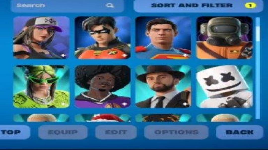 Diverse Fortnite Collection with 87 Unique Skins on PC 🎭🖥