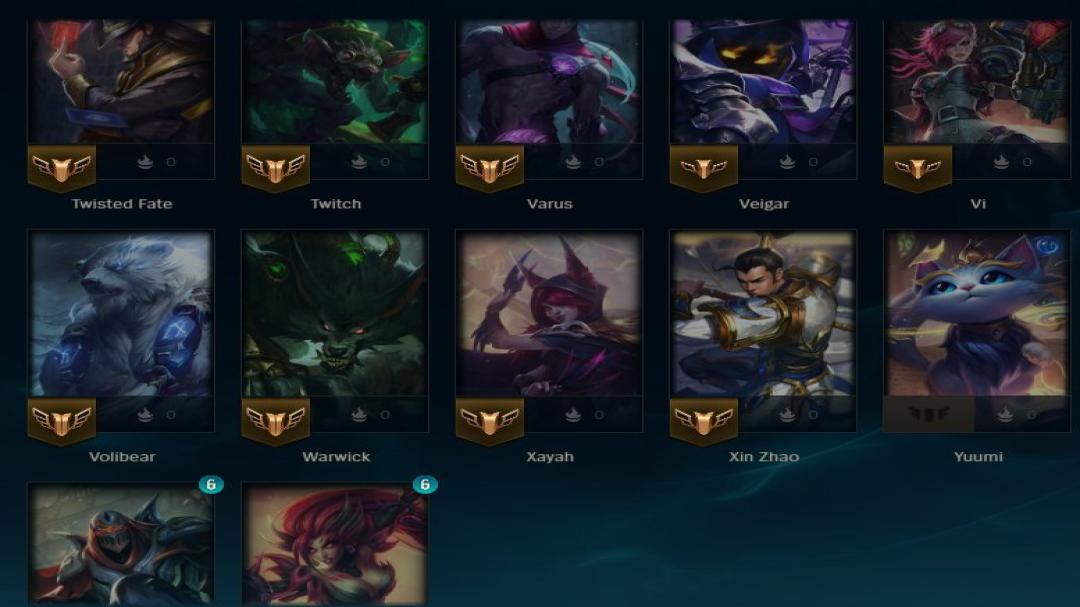 Level 86 Account with 56 Champions and 17 Skins on EU West