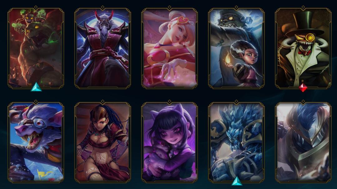 Unranked Account on EU West with 138 Champions and 124 Skins