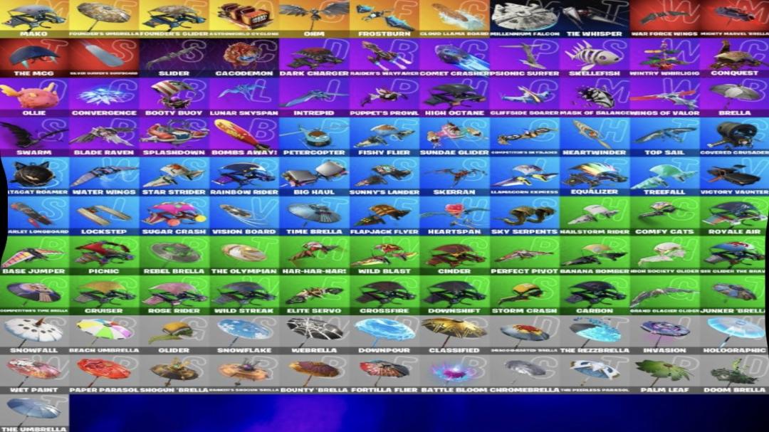 Diverse Fortnite Collection with 119 Unique Skins 🎭🖥