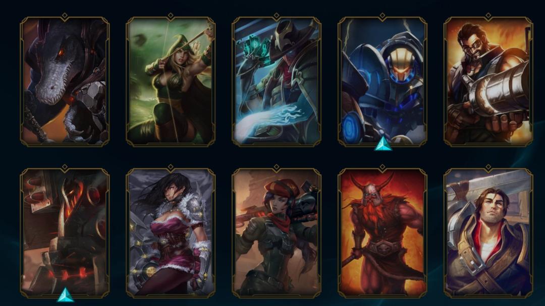Diverse Collection with 90 Champions and 83 Skins, Level 30