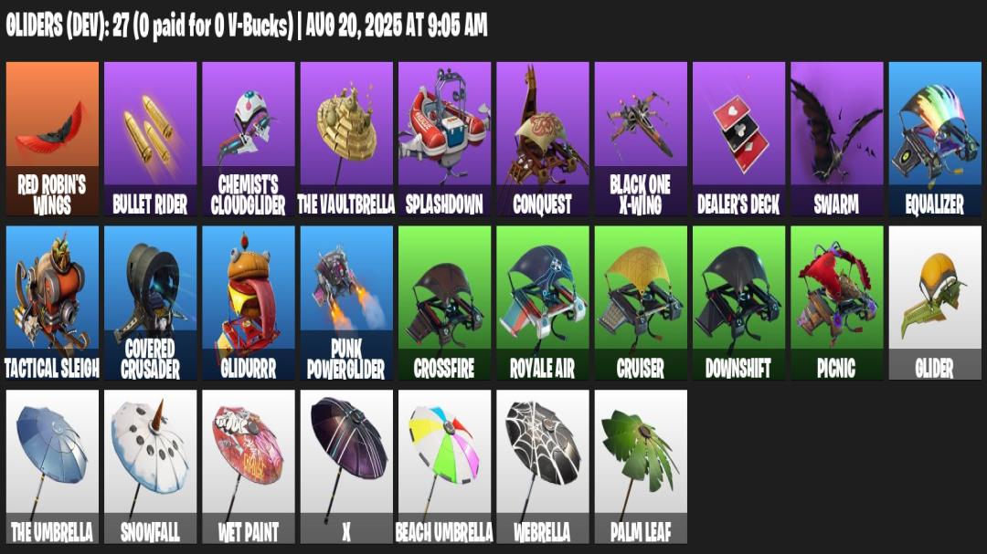 Diverse Fortnite Collection with 22 Unique Skins on PC 🖥️🎭
