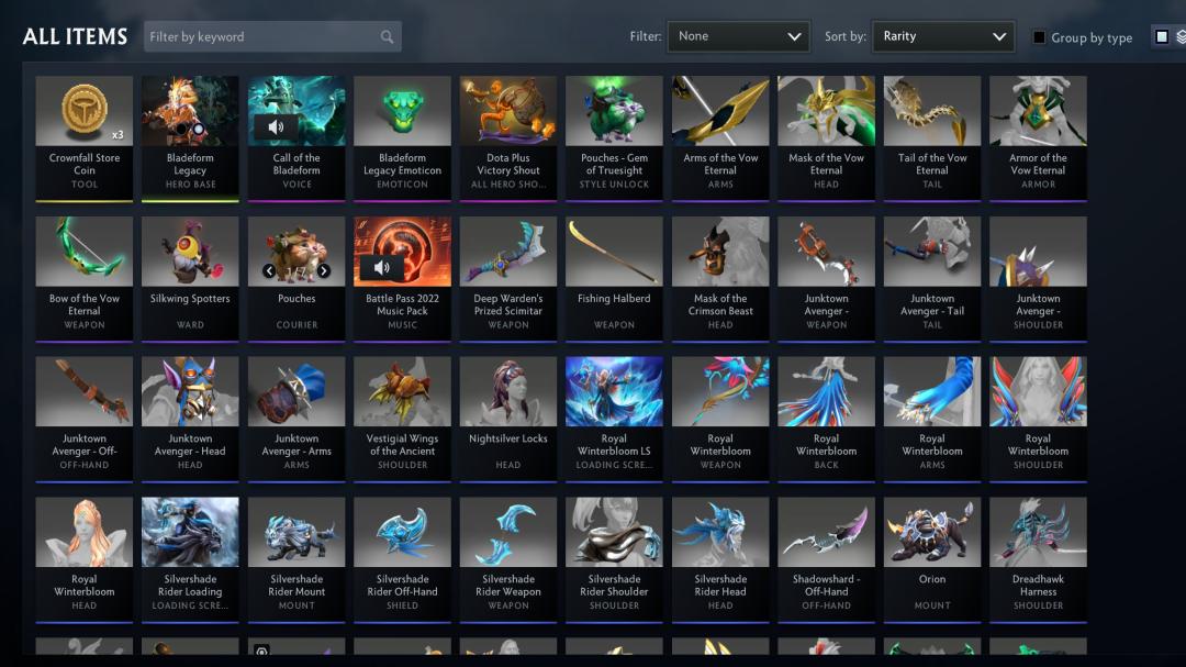 Ranked Account with 700 MMR and 1950 Hours of Playtime