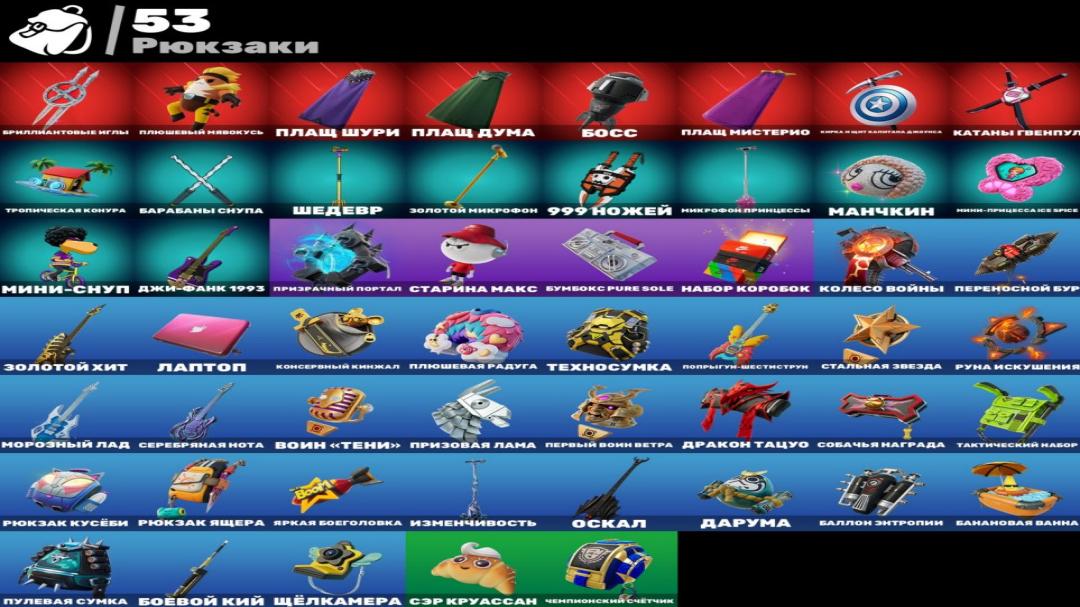 Diverse Fortnite Collection with 38 Unique Skins on PC 🎭🖥