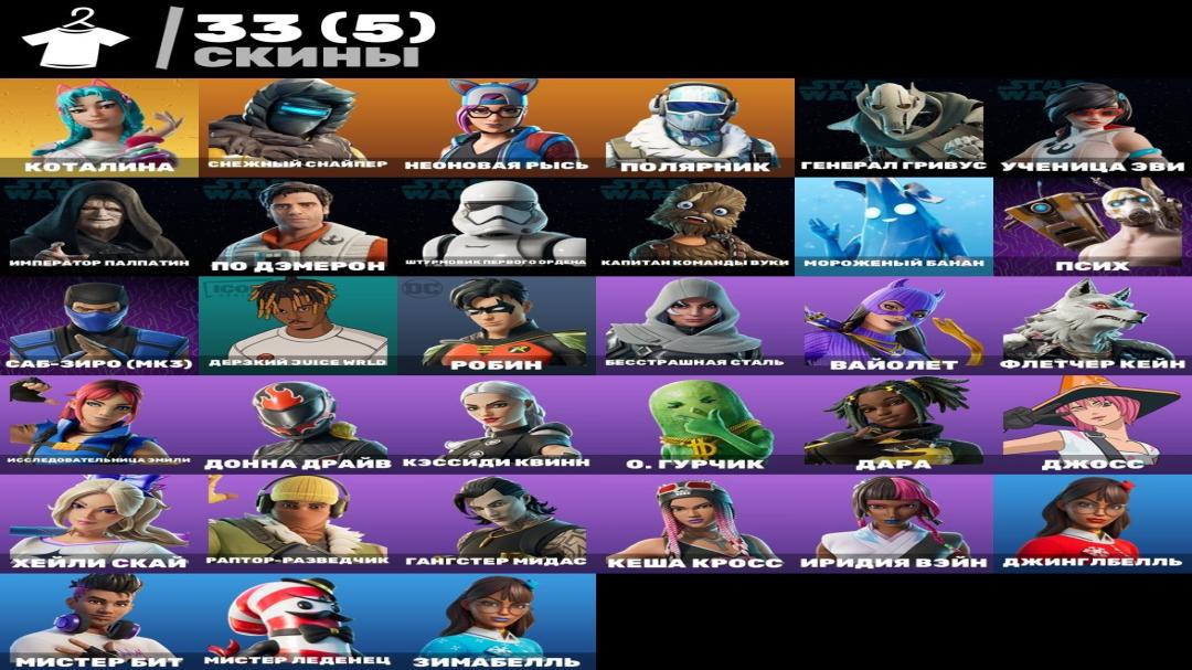 Diverse Collection of 33 Unique Skins for PC Battle Royale 🎭🖥
