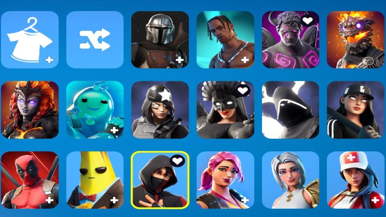 Epic Battle Royale Collection with 81 Unique Skins 🎭🖥