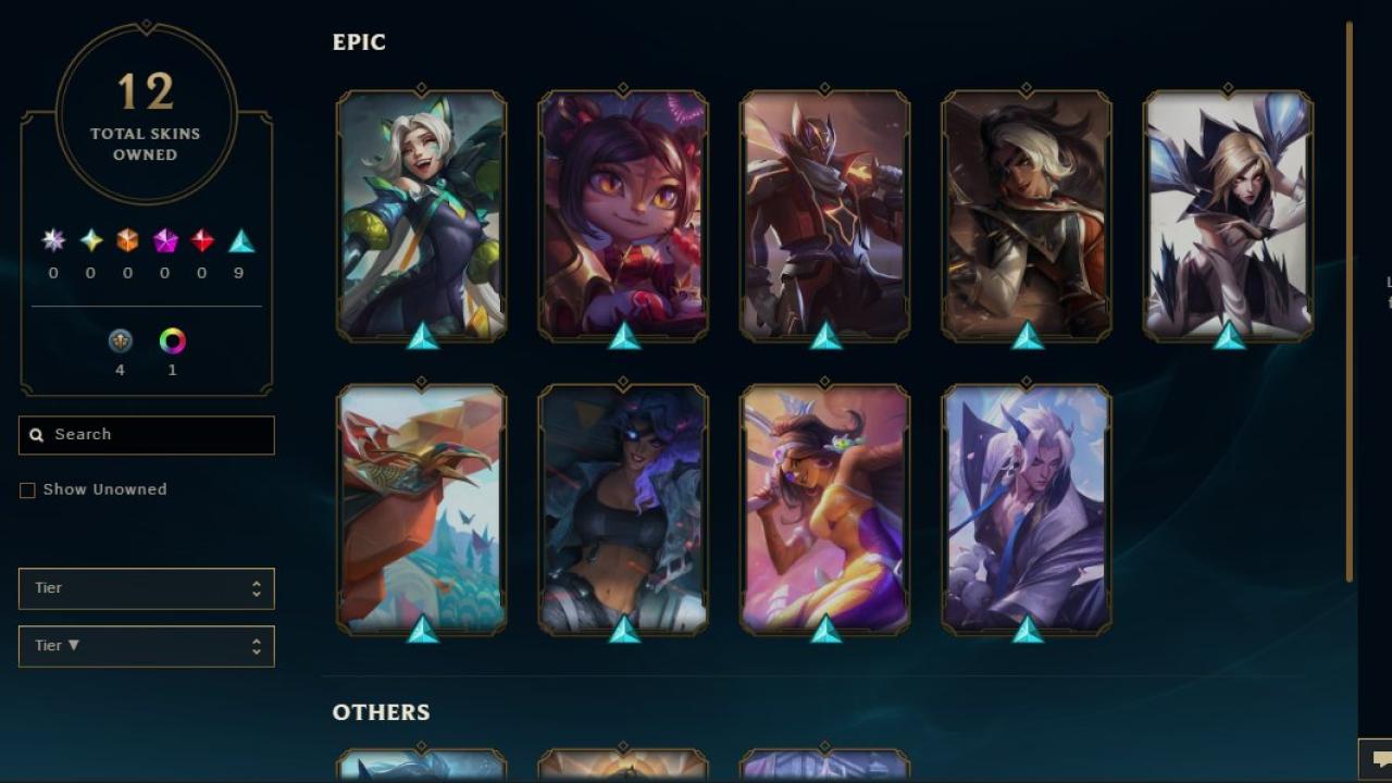 Level 96 EU West Account with 56 Champions and 16 Skins