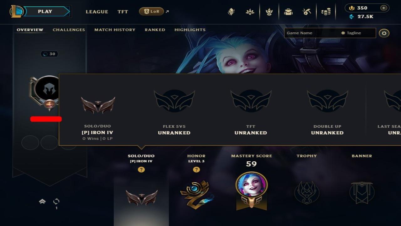 Level 30 Account with 20 Champions on EU West - Iron Rank