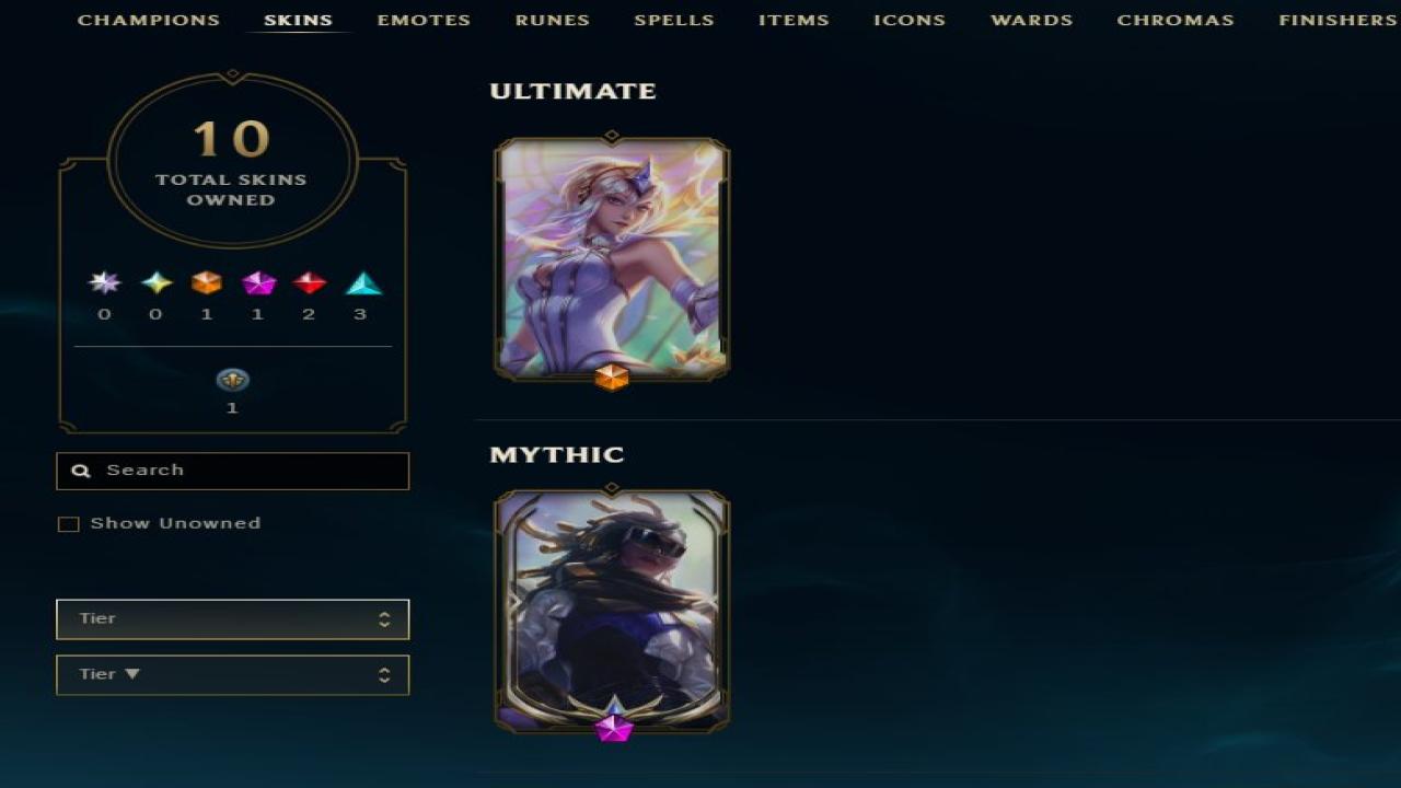 Diverse EU West Account with 35 Champions and 20 Skins