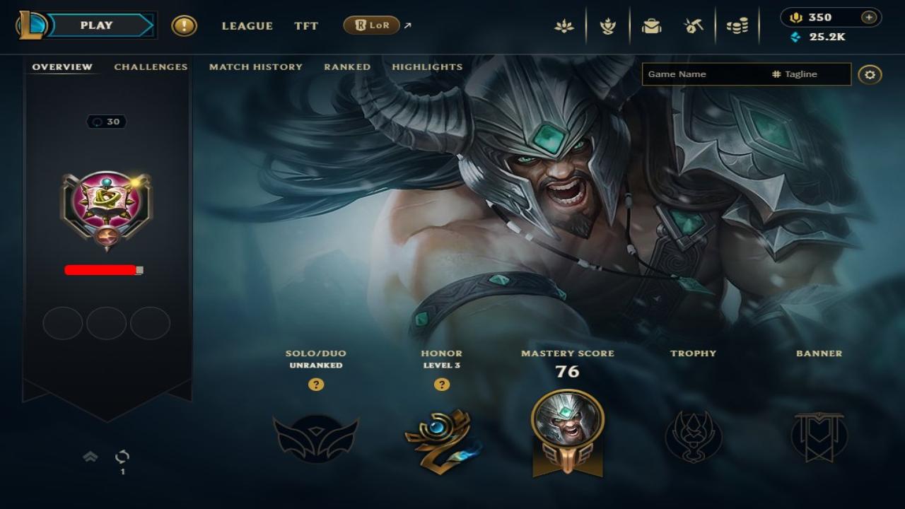 EU West Level 30 Account with 3 Champions and 1 Skin