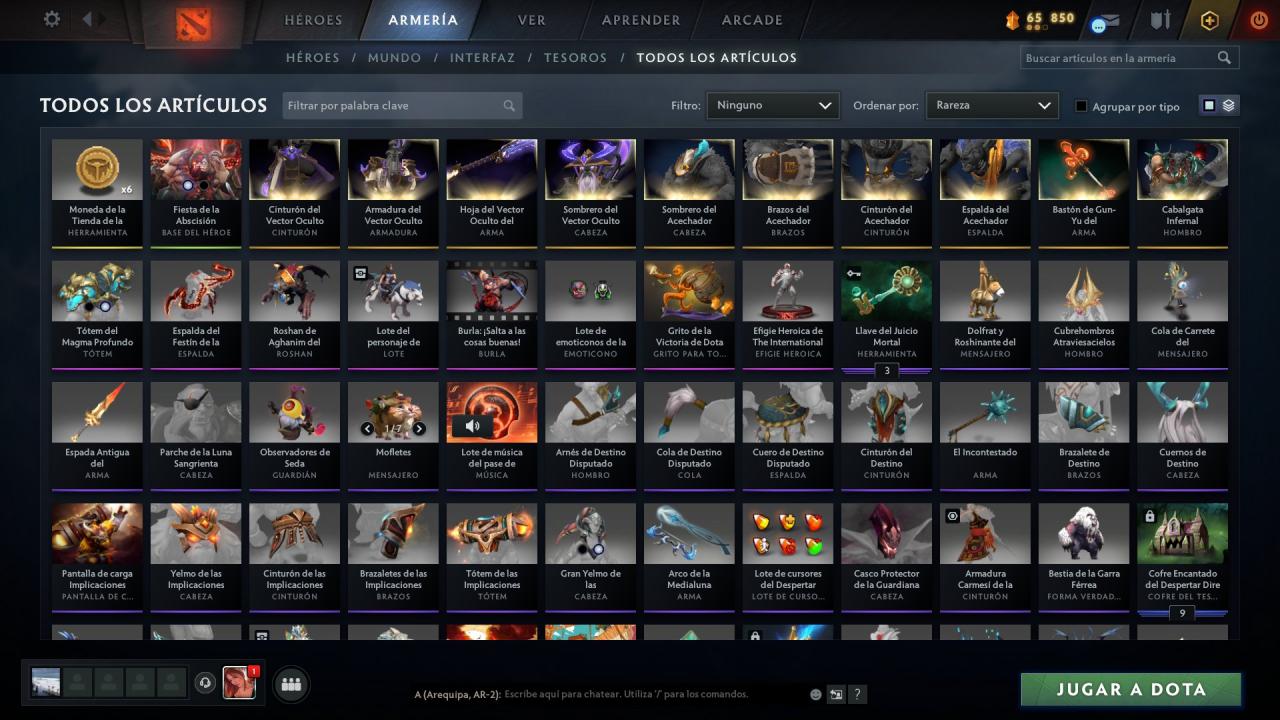 High-Ranked Dota 2 Account with 1372 Hours and 3660 MMR