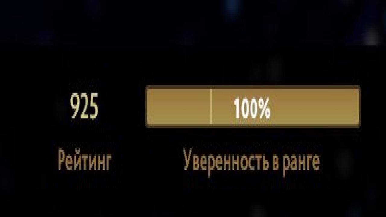 🏅 MMR 925 | 🕒 2250h | 🛡 Integrity 11000