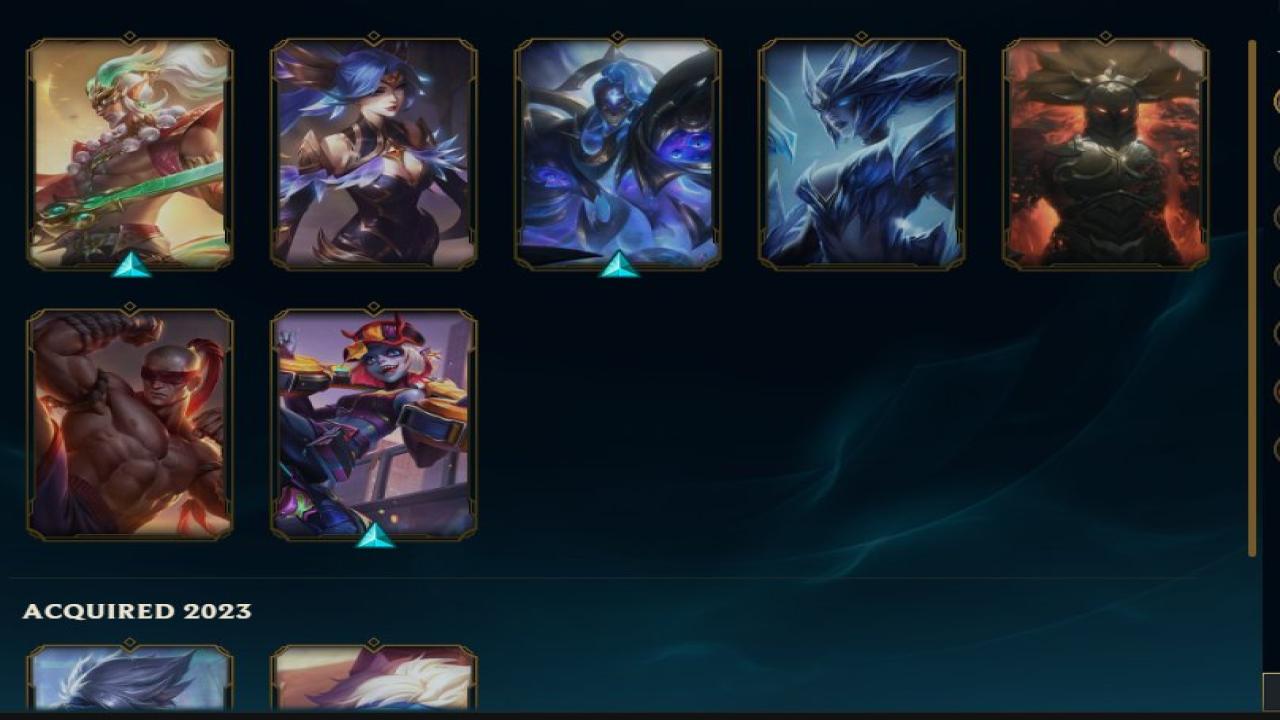 Platinum League Account with 25 Champions and 9 Skins on EU West