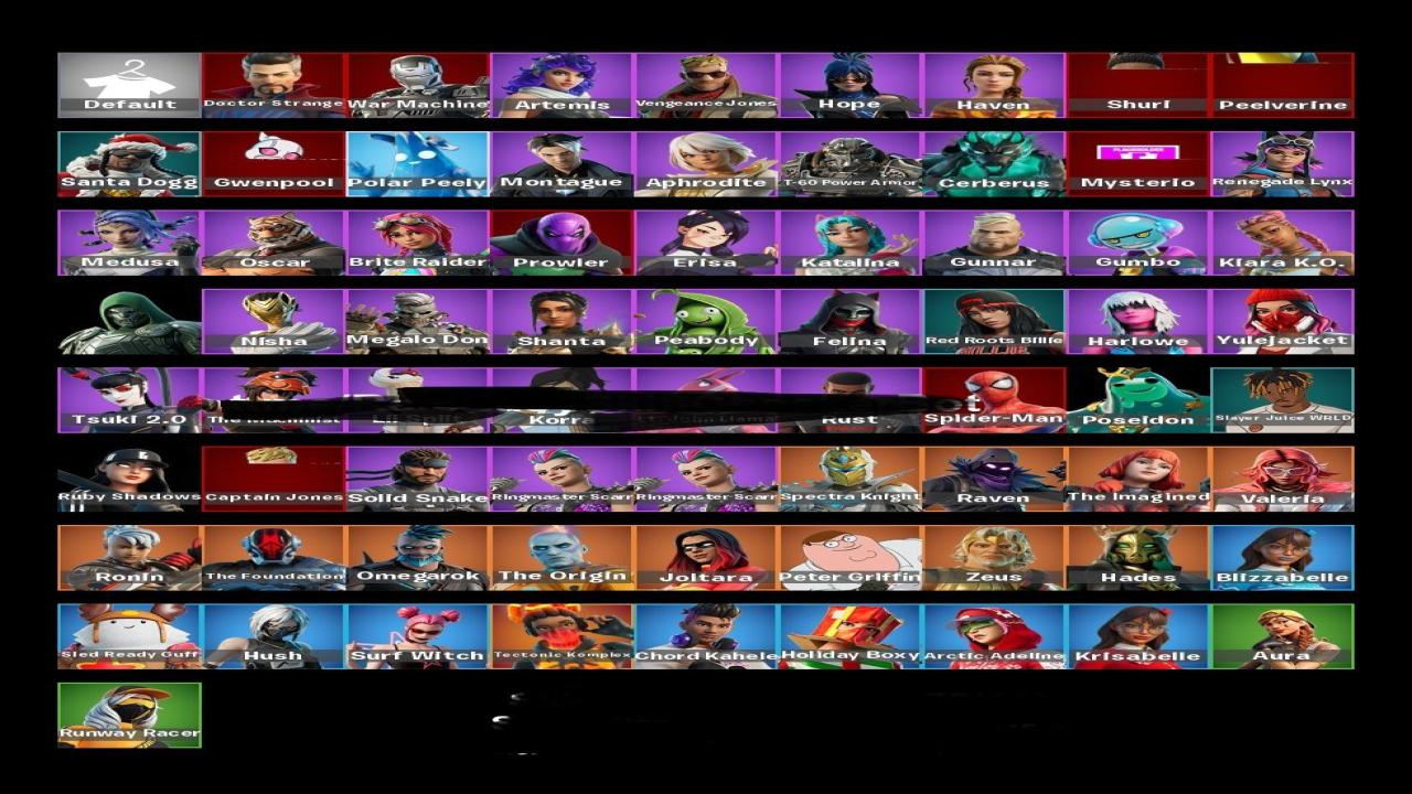 Diverse Collection of 73 Skins for PC Battle Royale 🎭🖥
