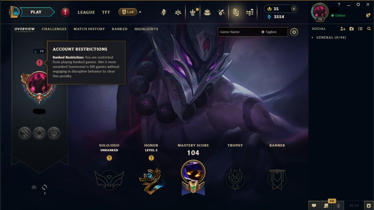 Unranked Account with 41 Champions and 11 Skins on EU West
