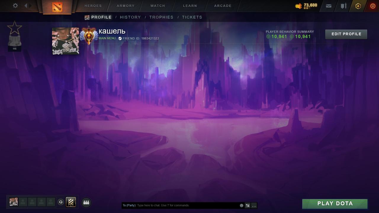 🏆 High MMR Dota 2 Account | 333 Hours | 10941 Behavior Score 🎮