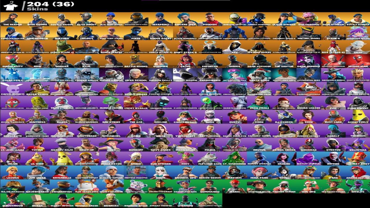 🎮 (PC) Battle Royale Account | 204 Skins | 1 pcs. in stock | $0 Charge | Remaining price $0