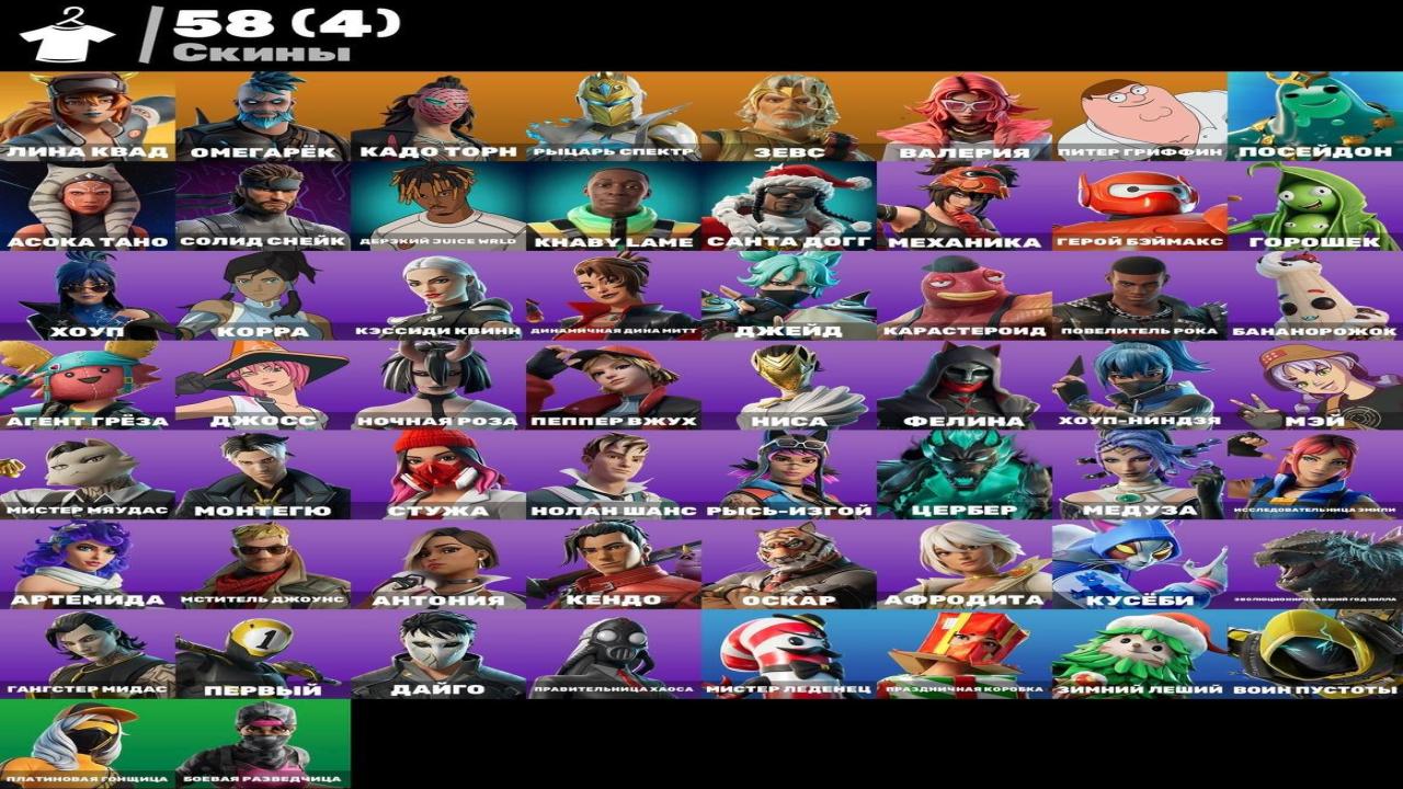 Diverse Collection of 58 Unique Skins for Battle Royale on PC