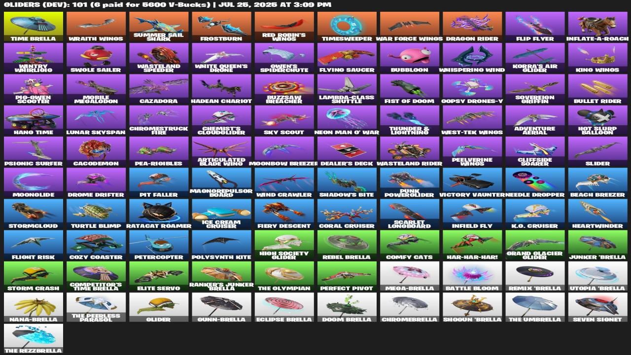 Diverse Collection of 94 Skins for PC Battle Royale 🖥🎭