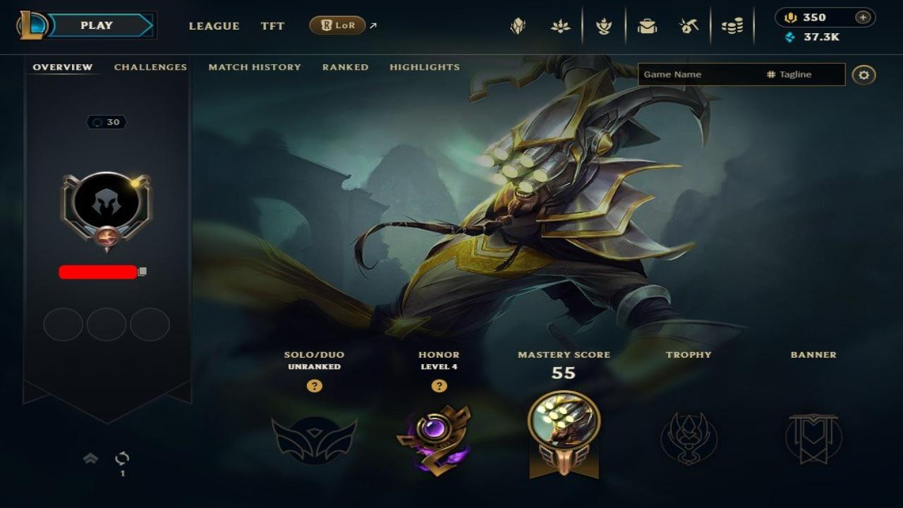 EU West Level 30 Account with 3 Champions and 11 Skins