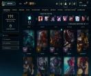 Emerald Account with 50 Champions and 22 Skins on EU West