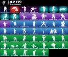 Diverse Selection of 38 Unique Skins for PC Battle Royale