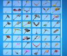 Diverse Collection of 151 Unique Skins for PC Battle Royale
