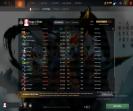 Account with 2500 MMR and 900 hours played