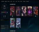 🎮 EU West | Level 255 | 149 Champions | 96 Skins | Diamond | In Stock 1 pcs. 🛡
