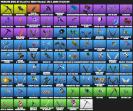Diverse Collection of 47 Unique Skins for Battle Royale on PC