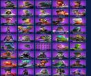 Diverse Collection of 322 Unique Skins for PC Battle Royale
