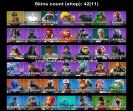 Diverse Collection of 42 Skins for PC Battle Royale 🎭🖥
