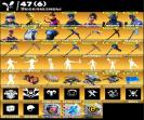 Unique Fortnite Collection with 185 Skins on PC 🖥️🎭