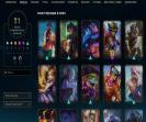Master League Account with 65 Champions and 21 Skins on EU West