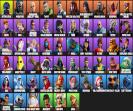 Diverse Fortnite Collection with 56 Unique Skins on PC 🖥️🎭