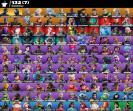 Diverse Fortnite Collection with 130 Unique Skins 🎭🖥